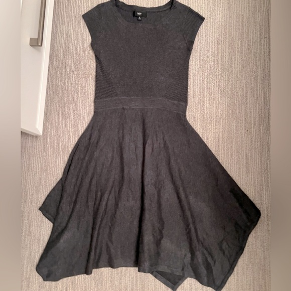 GRAY SWEATER DRESS - Picture 1 of 2
